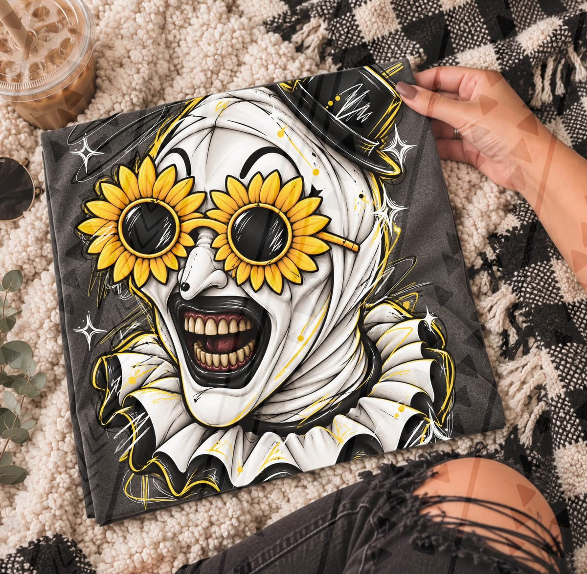 Clown Daisy Glasses