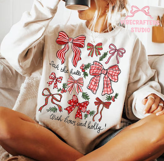 Deck the halls with bows and holly