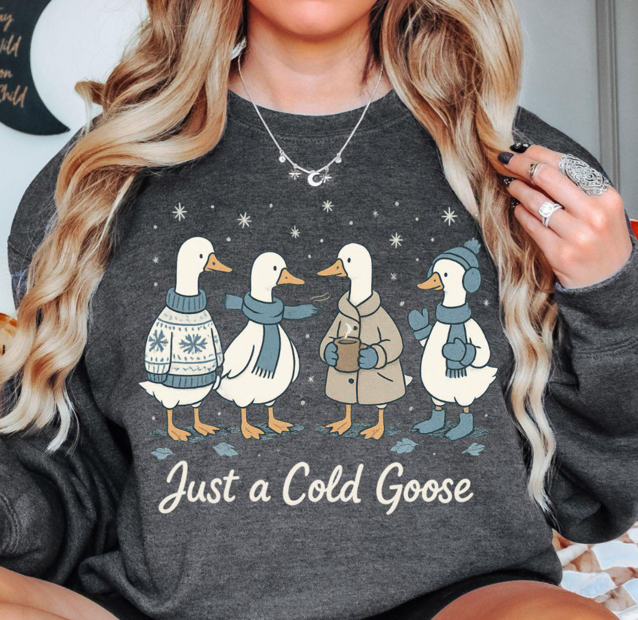 Just a cold goose