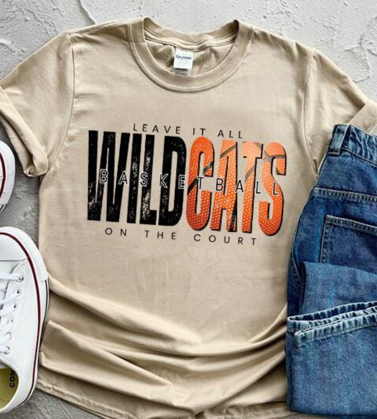 Basketball Leave It All On Court- ANY MASCOT