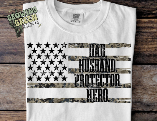Dad Husband Protector Hero