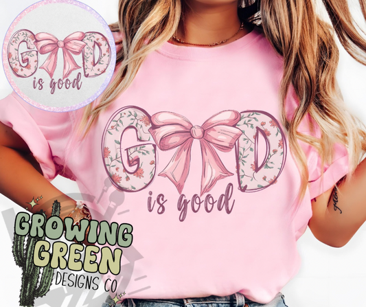 God Is Good Floral