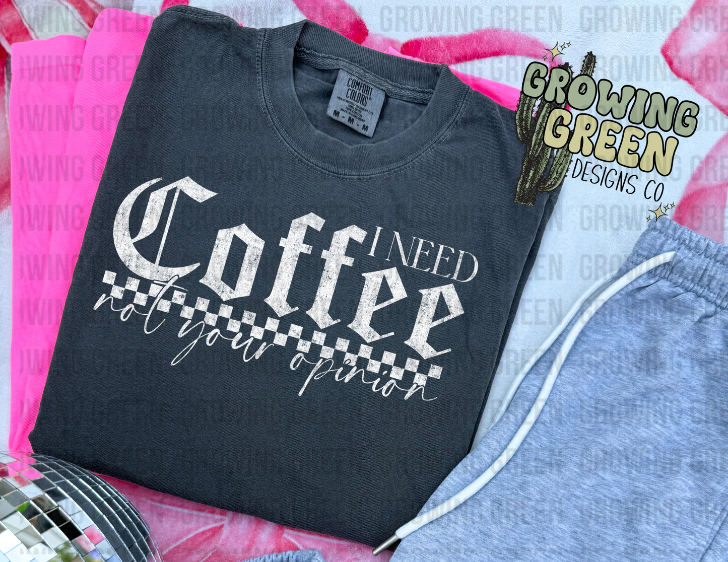 I need coffee not your opinion