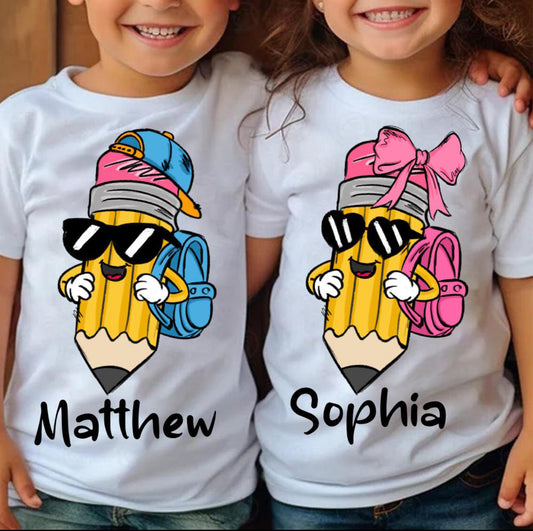 Personalized Pencil Back To School