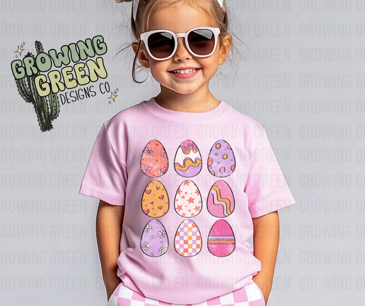 Retro Eggs Pink