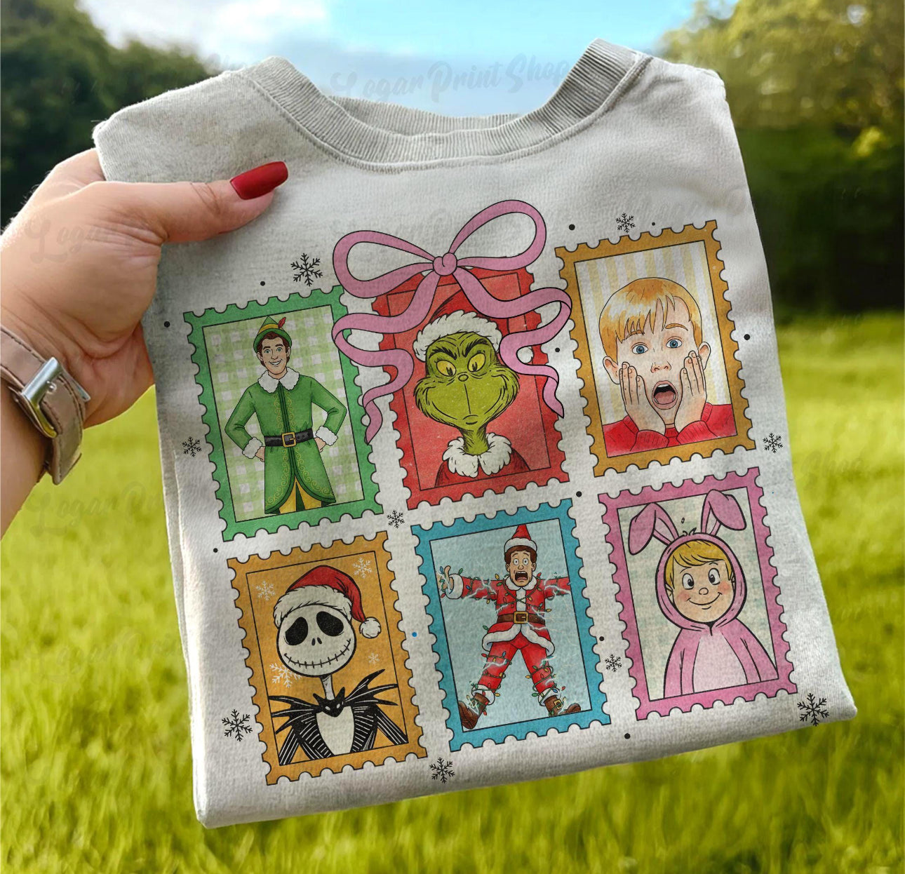 Christmas Movie Stamps