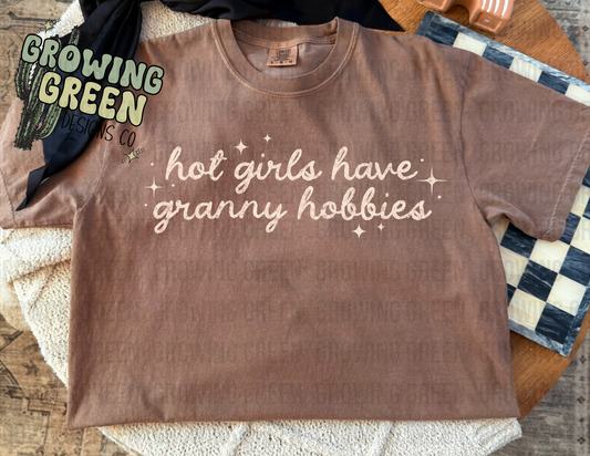 Hot Girls Have Granny Hobbies