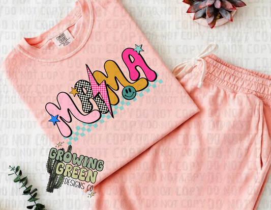 Retro Mama Short Set - CUSTOM