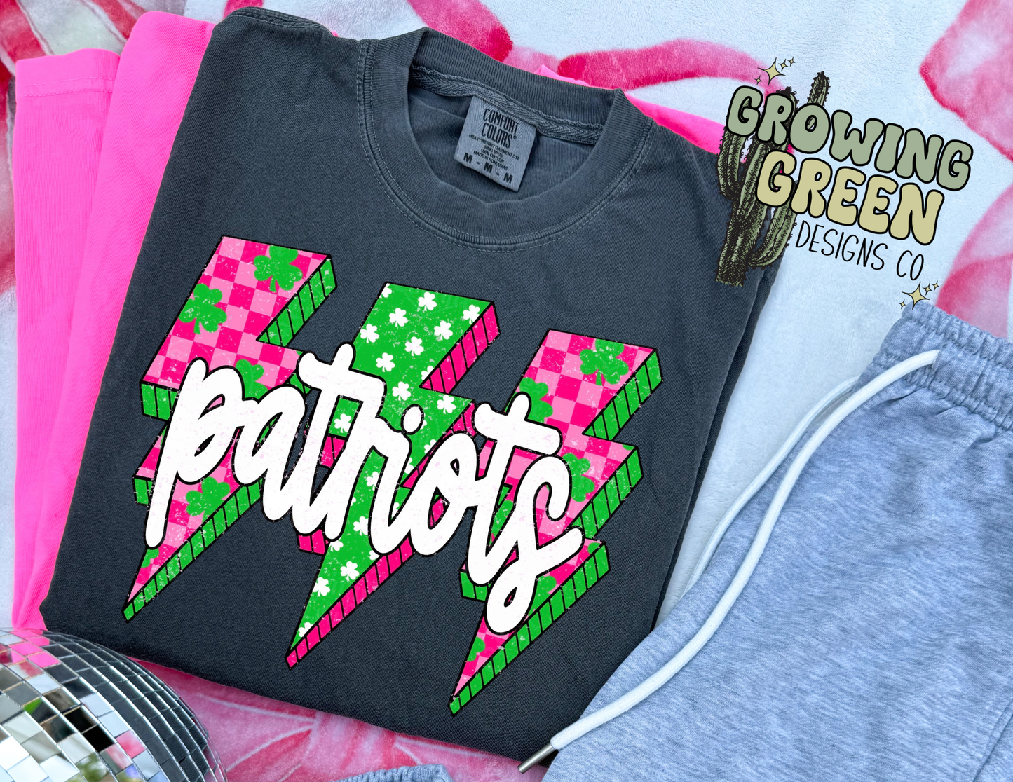 St. Patty Lightning - ANY MASCOT