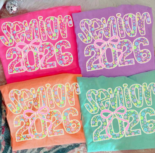Senior Floral Neon