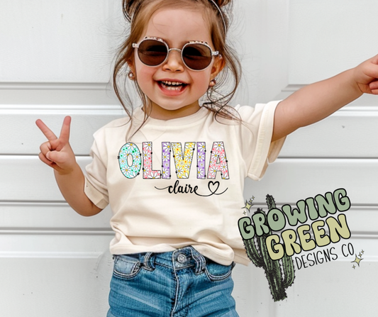 Personalized Daisy Alpha