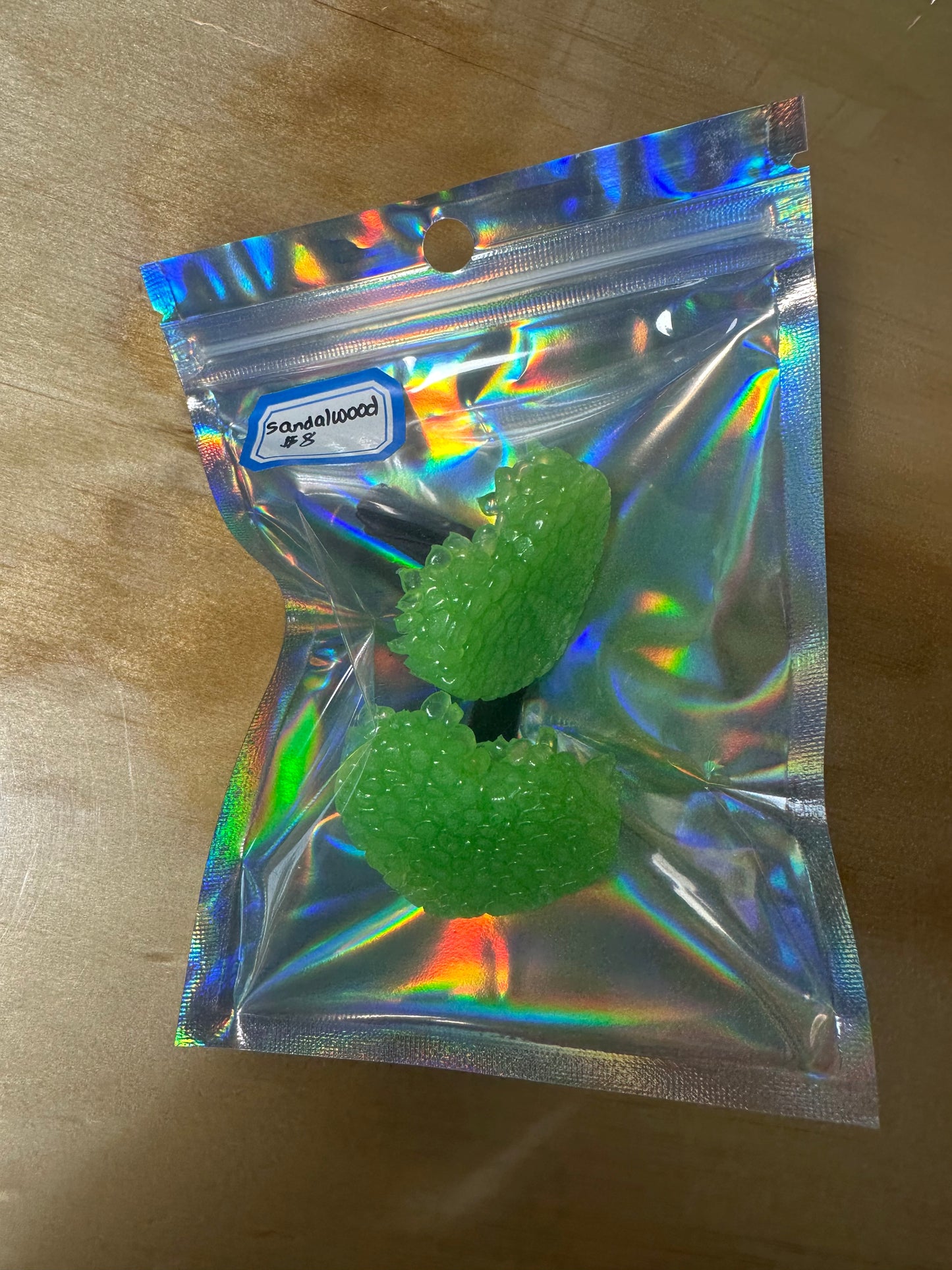 Green Heart Air Vent Clips Freshie