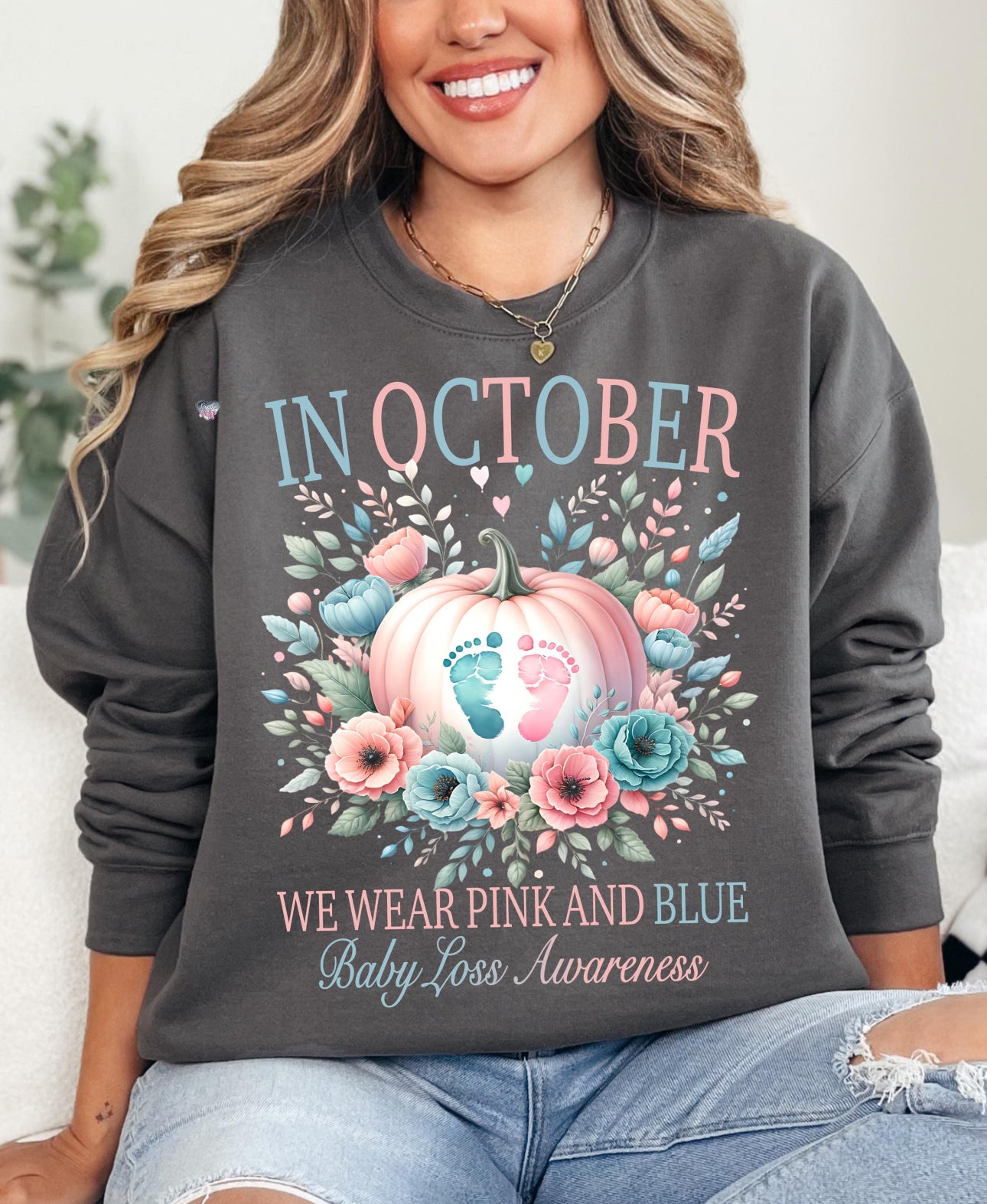 In October We Wear Pink and Blue