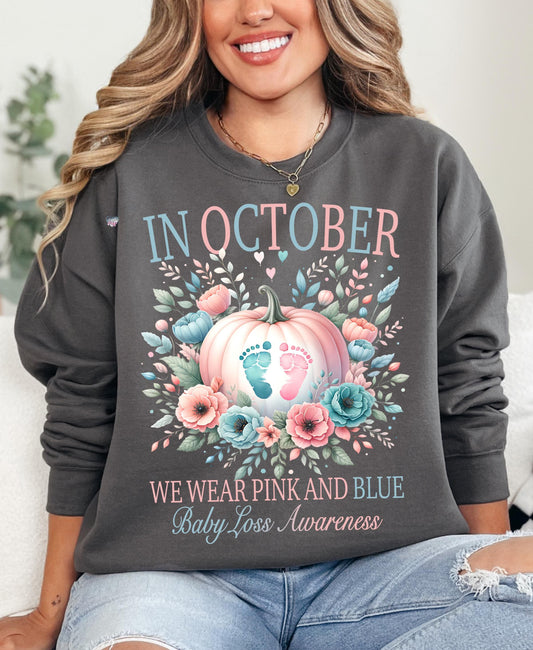 In October We Wear Pink and Blue
