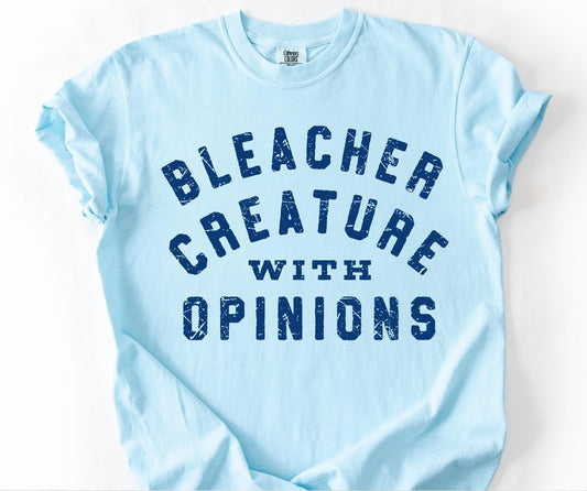 Bleacher Creature with an Opinion
