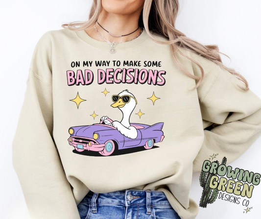 On My Way To Make Bad Decisions