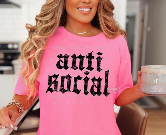 Anti social
