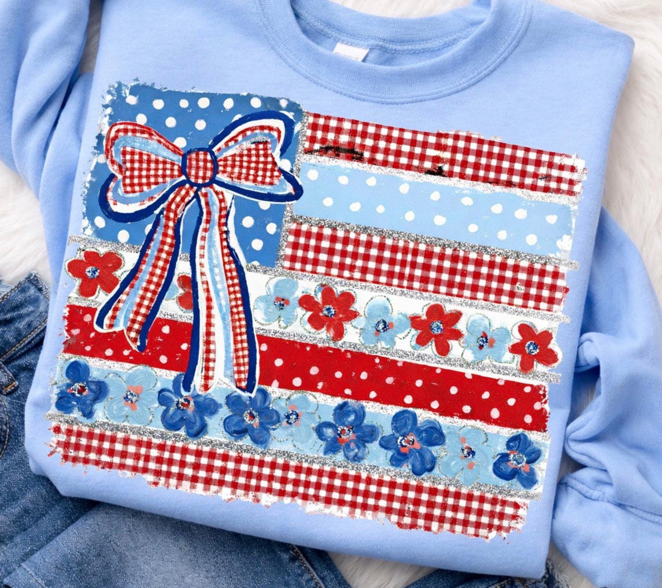 Preppy Flag Coquette