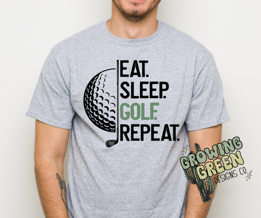 Eat. Sleep. Golf. Repeat.