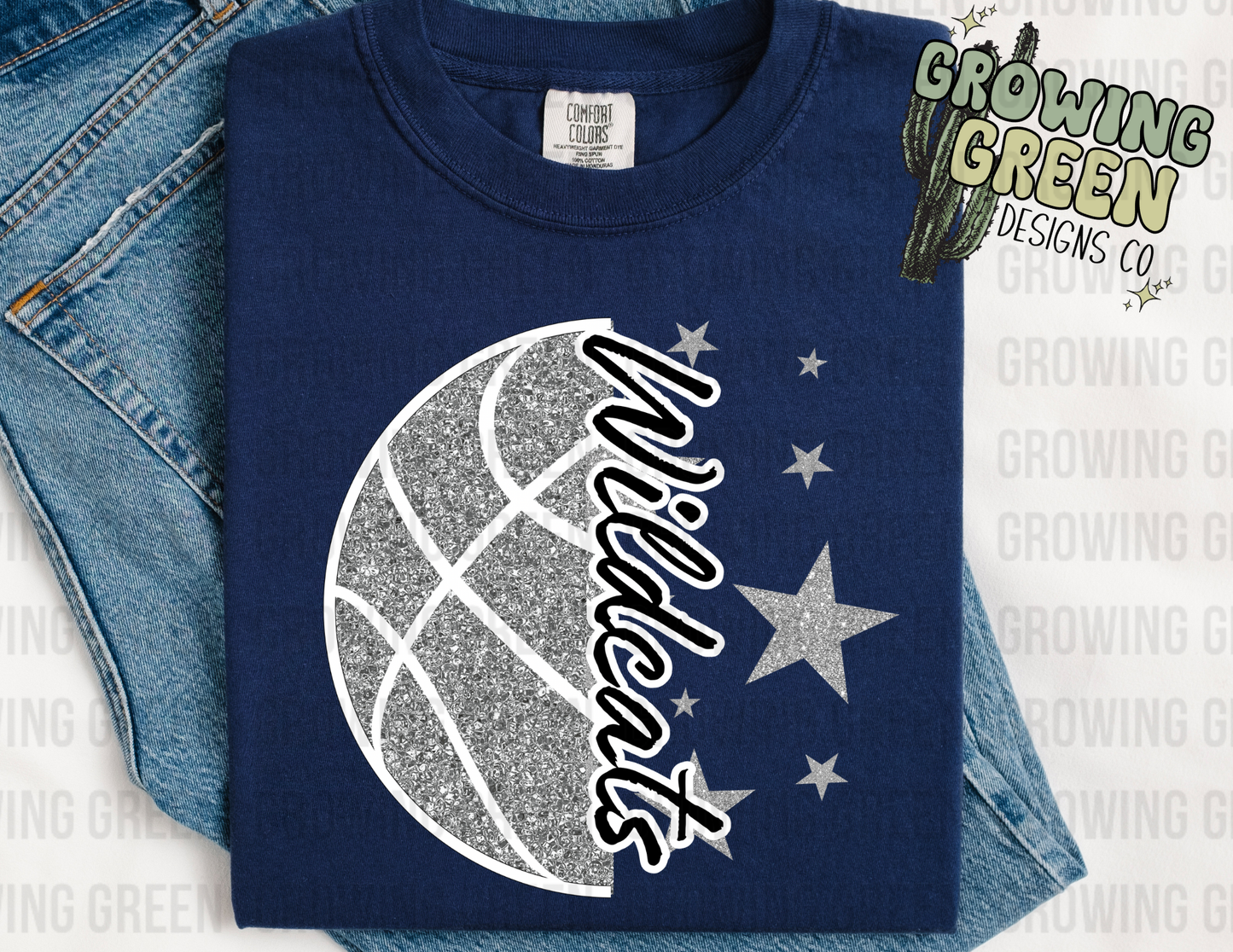 Spirit Basketball Stars - ANY MASCOT