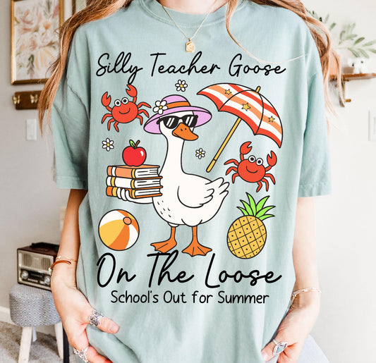 Silly Teacher Goose On The Loose
