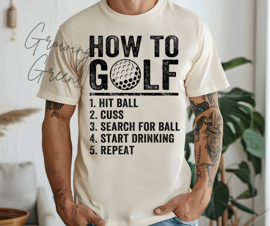 How To Golf
