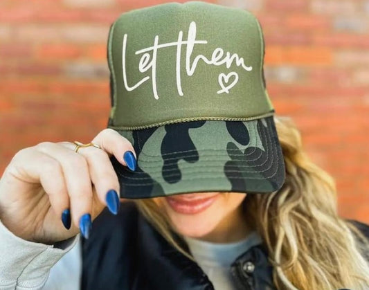 Let Them Trucker Hat
