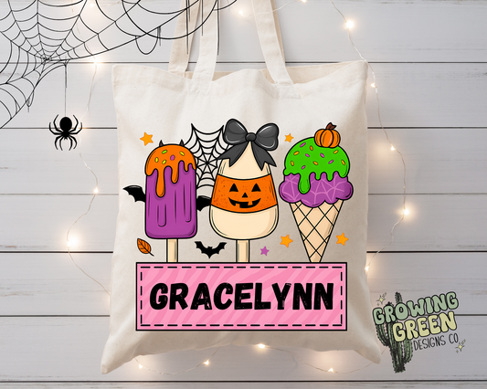 Personalized Trick or Treat Bag