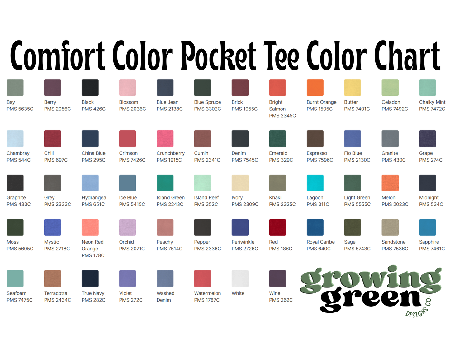 Football Game Day Embroidered Comfort Color Pocket Tee