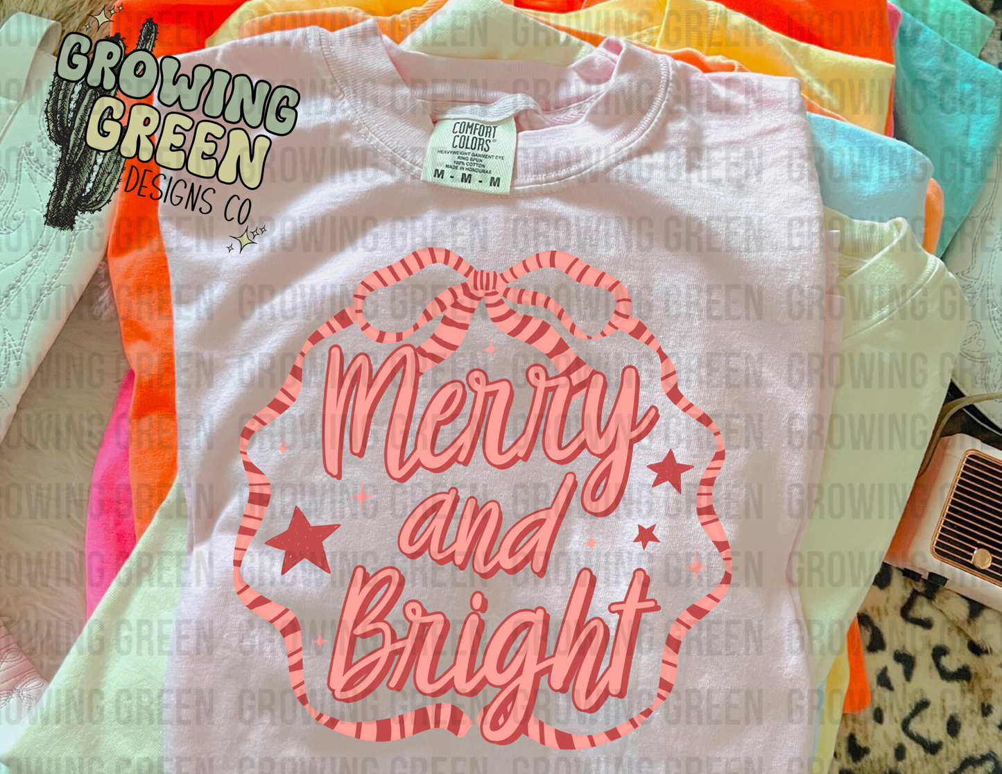 Merry and Bright Bow