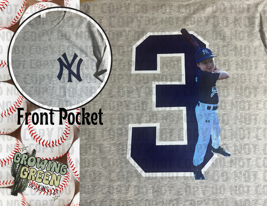 Personalized Baseball Photo