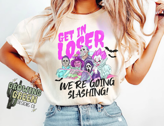 we're going slashing