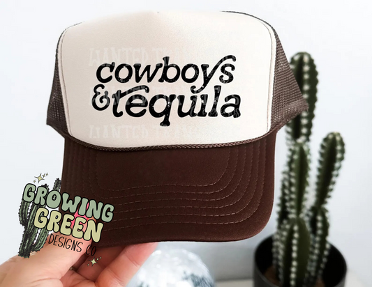 Cowboys & Tequila Trucker Hat