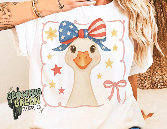 patriotic goose