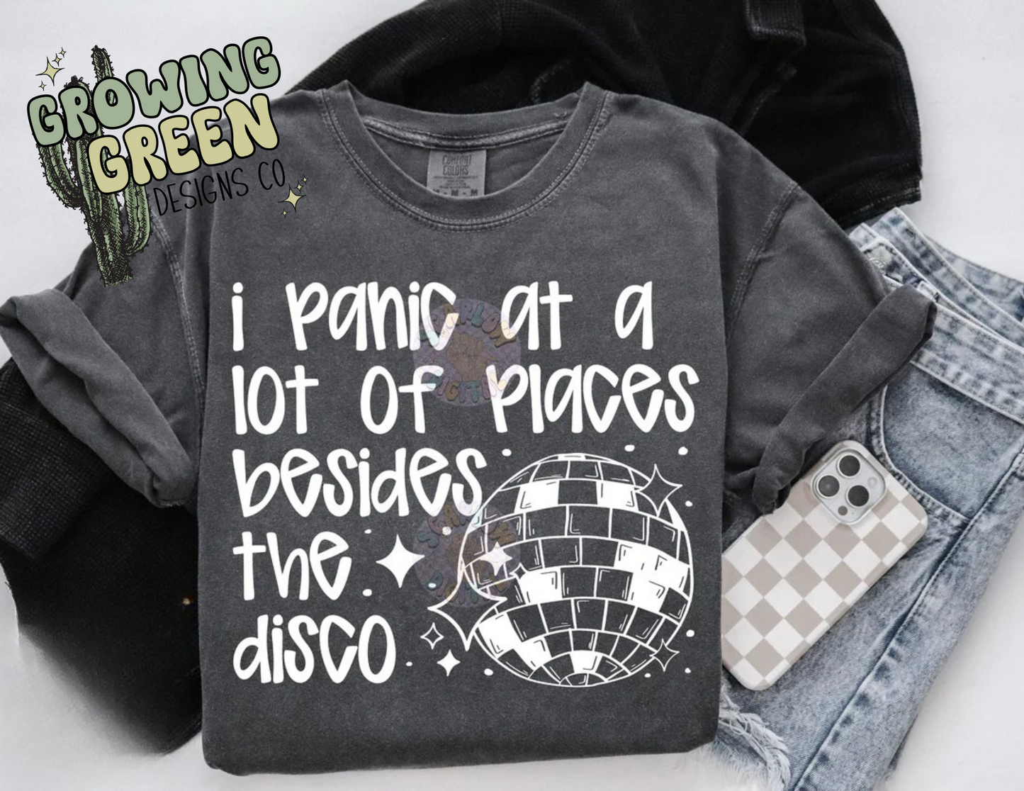 I panic at a lot of places