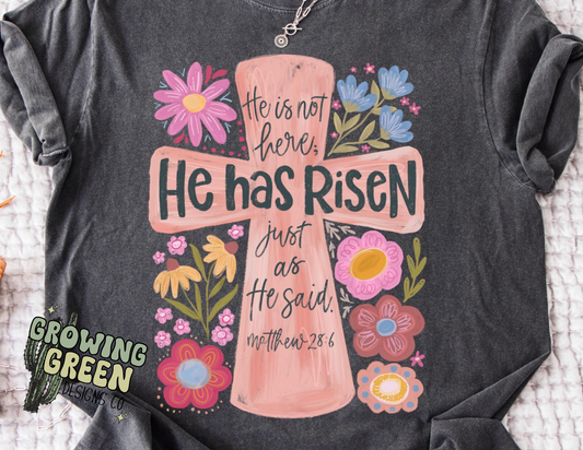 He Is Risen Floral