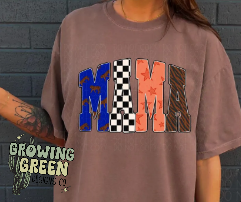Trendy Tiger Mama