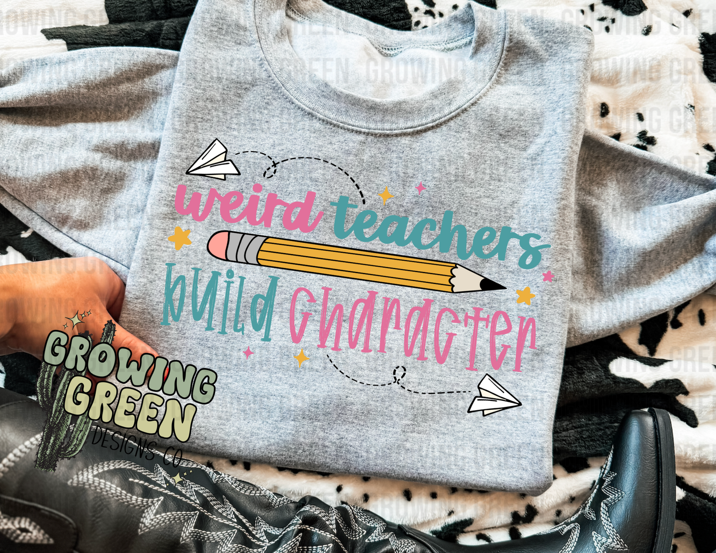 Weird teachers build character