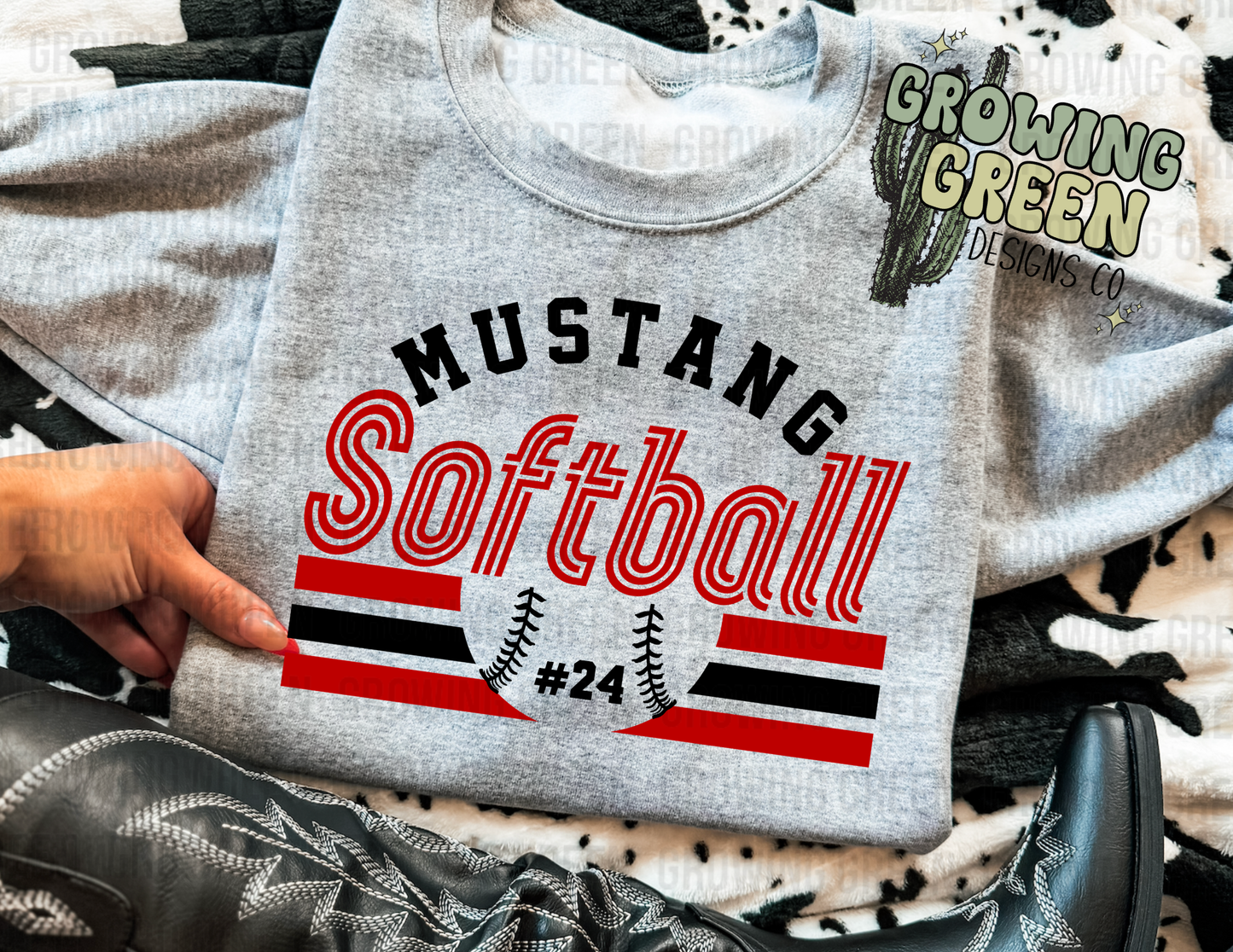 Softball Blocked - ANY SCHOOL/MASCOT