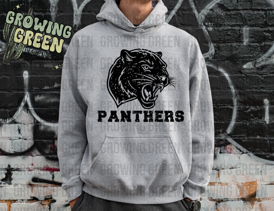 Distressed Spirit Hoodie - ANY MASCOT