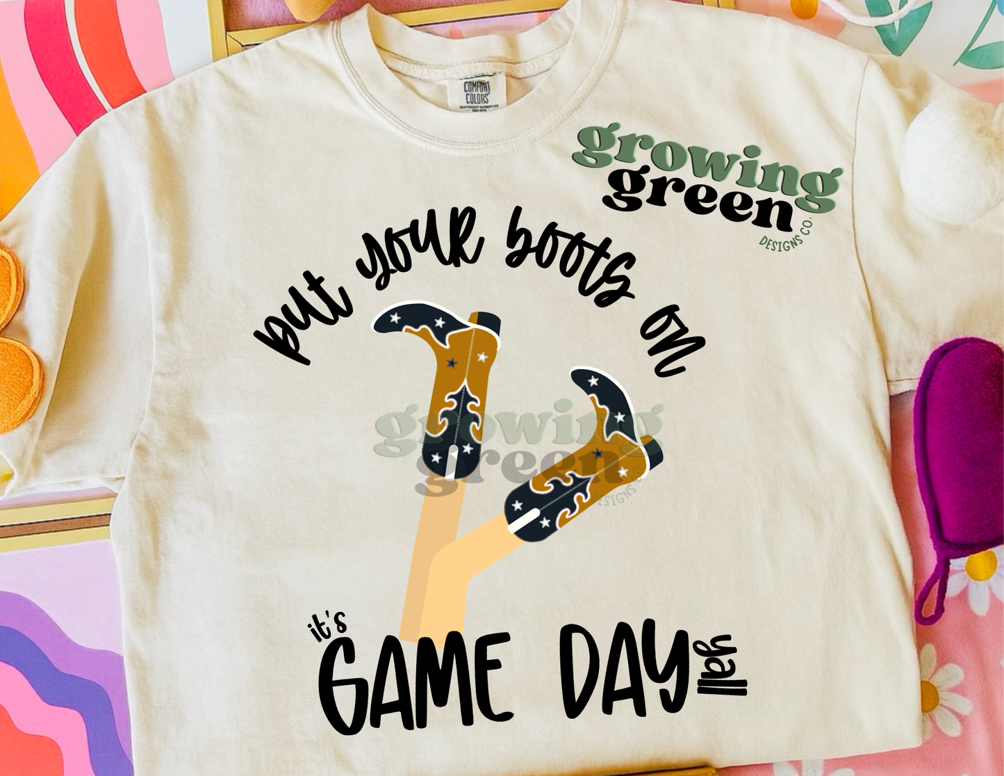 Game Day Boots - ANY COLOR