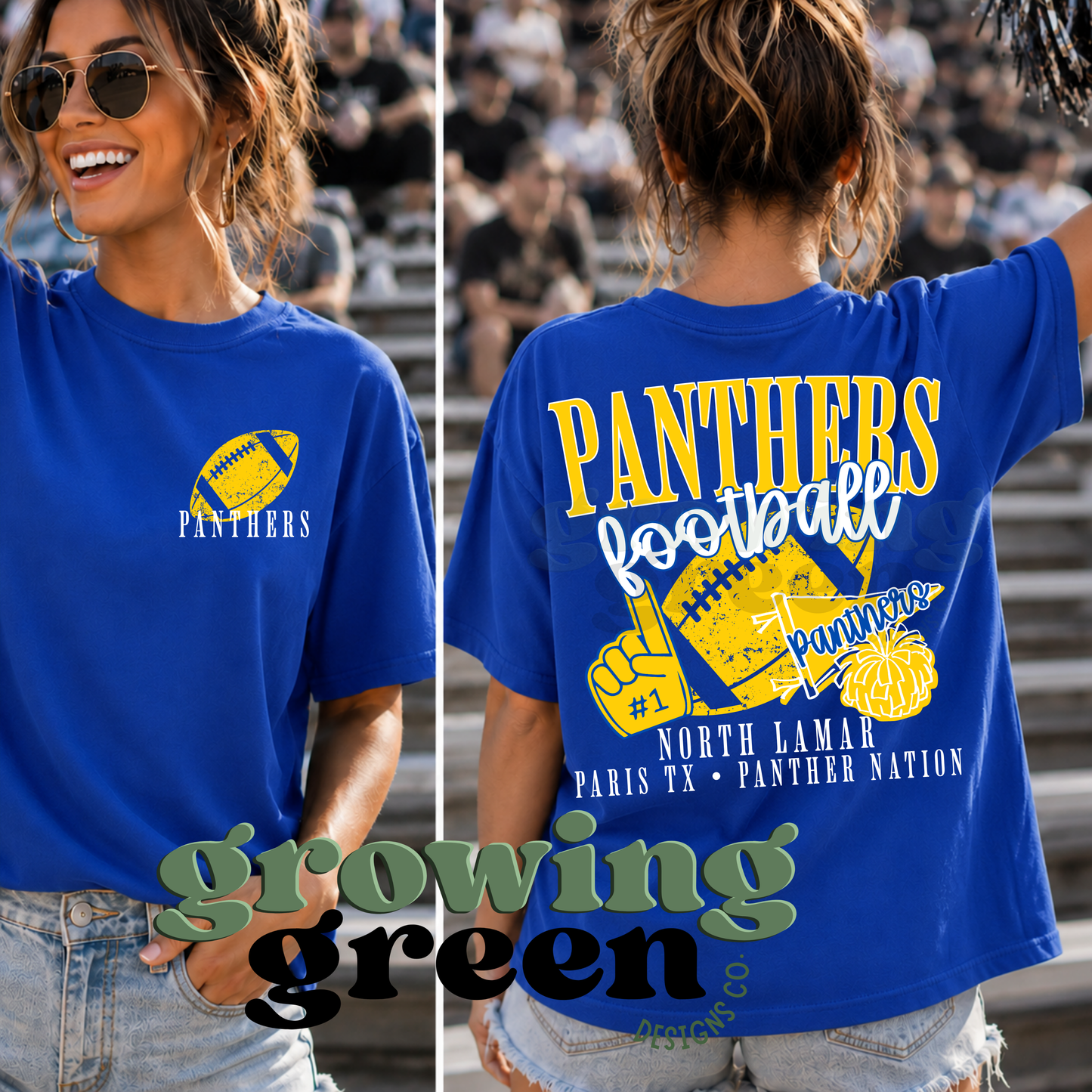 Football School Spirit- ANY MASCOT