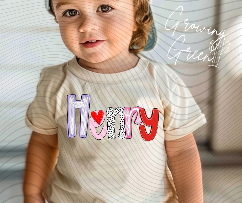 Personalized Valentines Kids