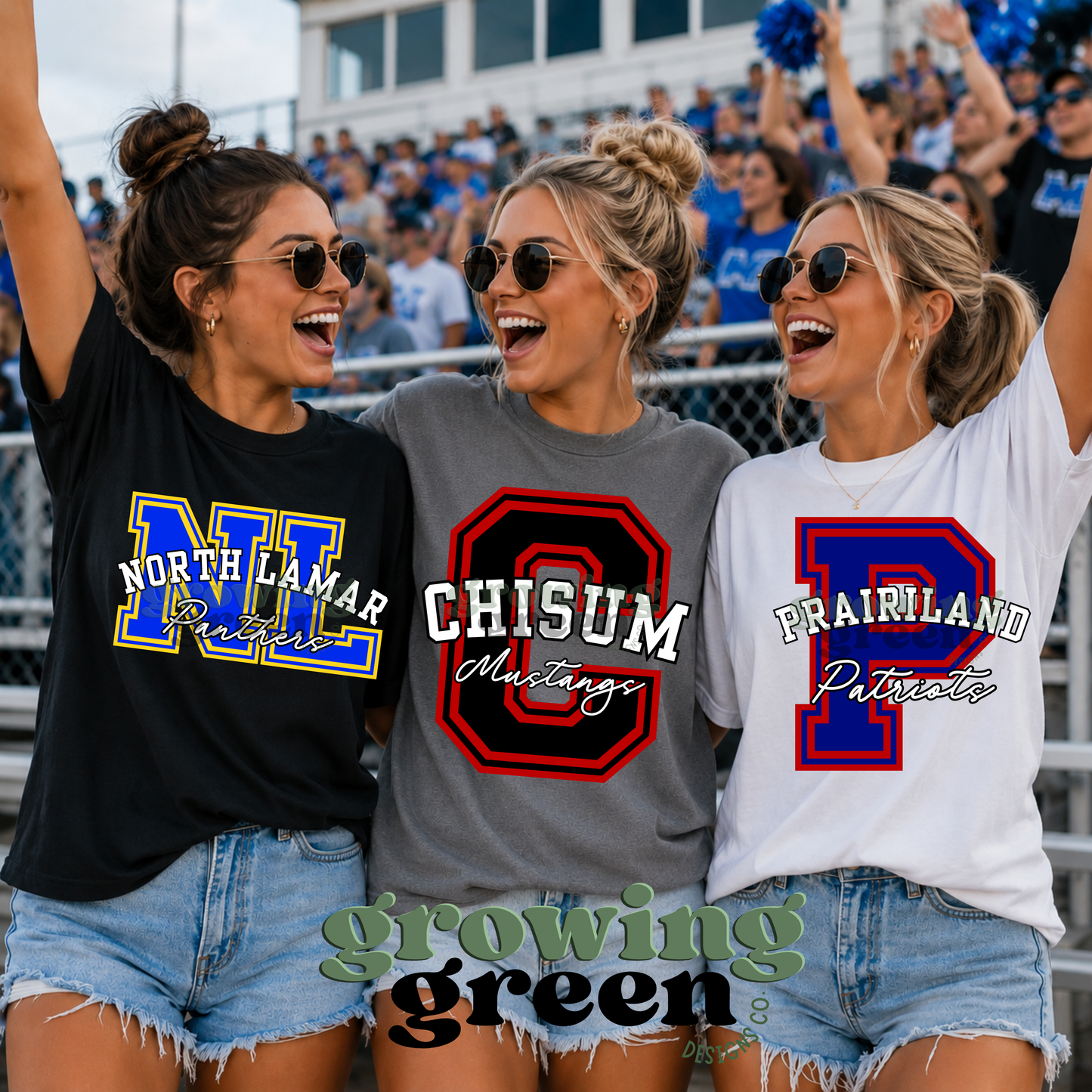 Varsity Initials- ANY MASCOT