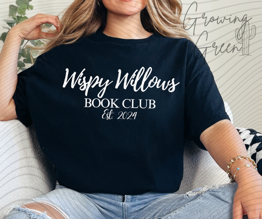 Wispy Willows Book Club T-Shirt