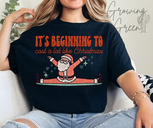 It's Beginning to Cost  A Lot Like Christmas