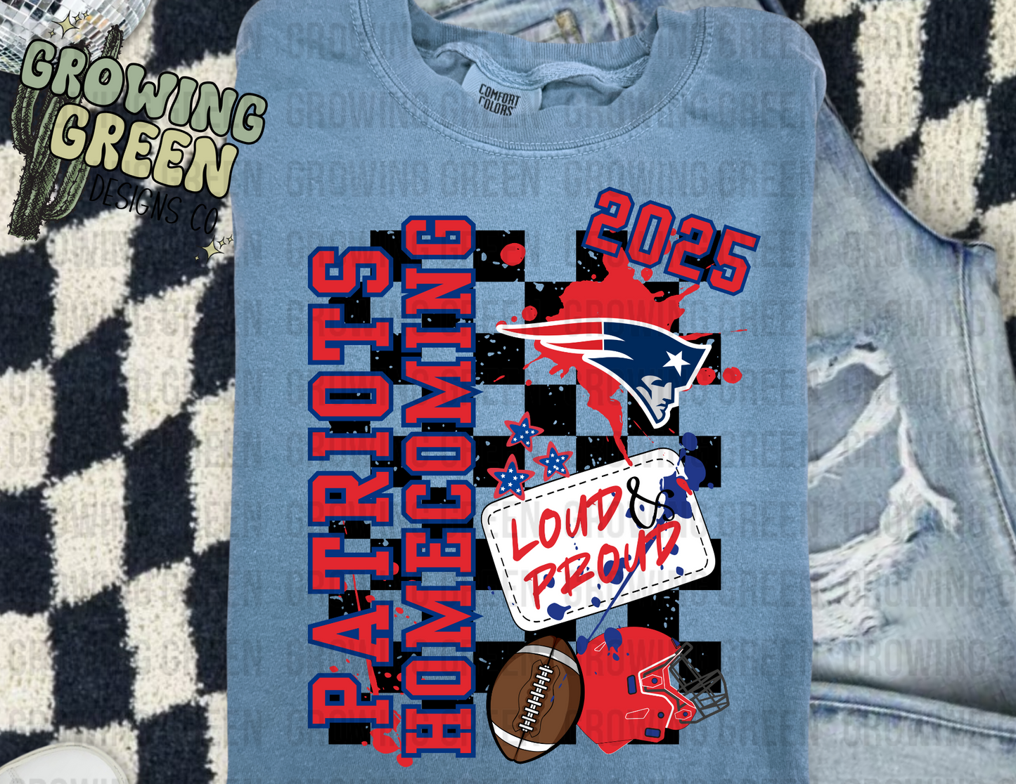 Checkered Homecoming 2025 - CUSTOM