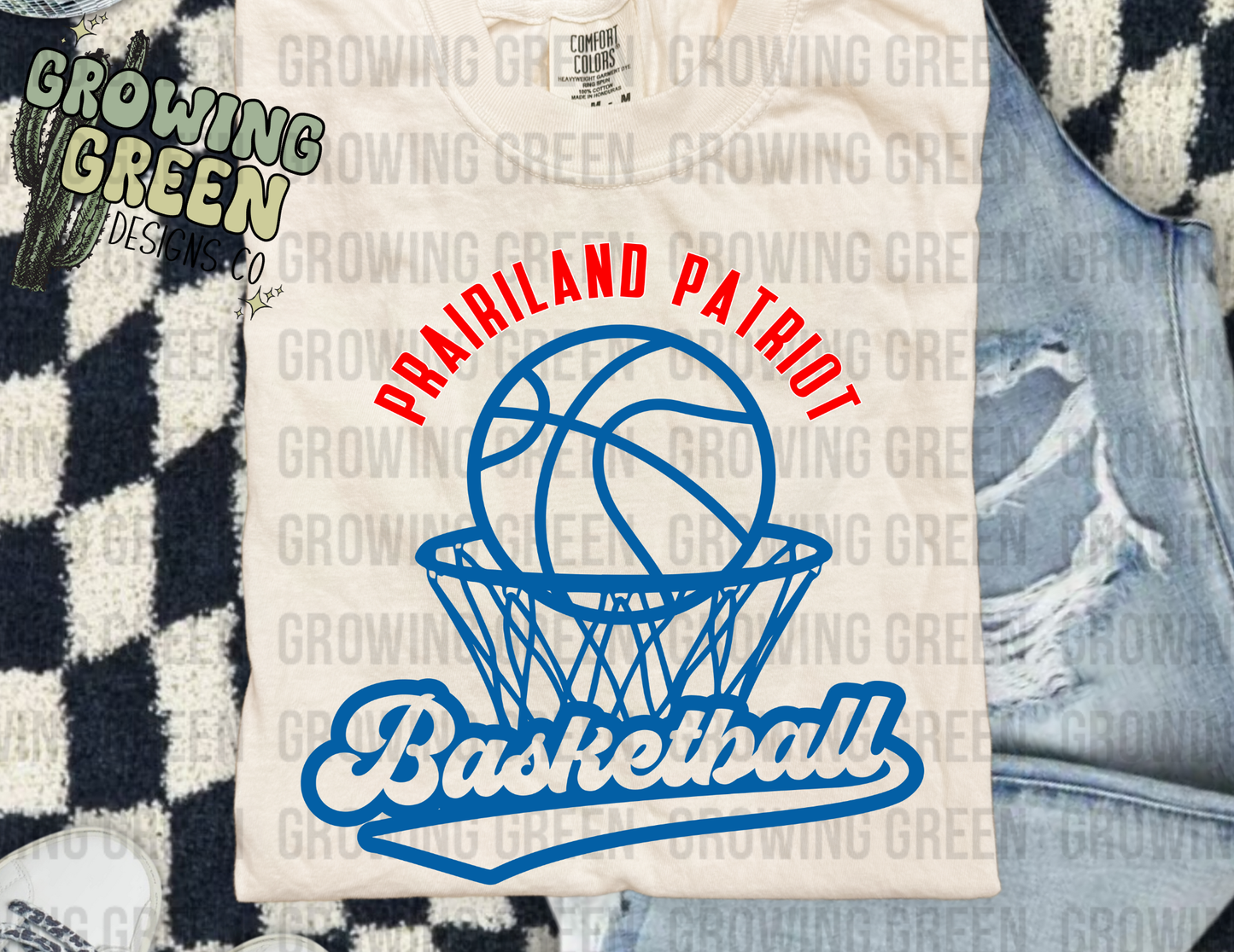 School Basketball Net Spirit - ANY SCHOOL/MASCOT