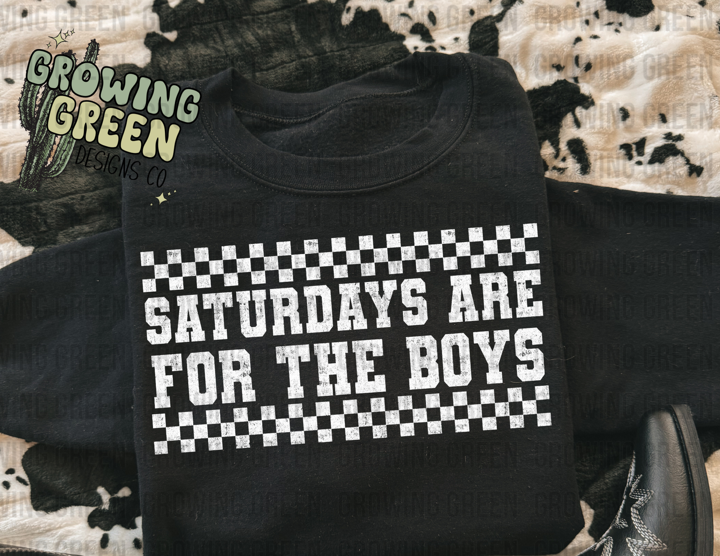 Saturdays are for the boys