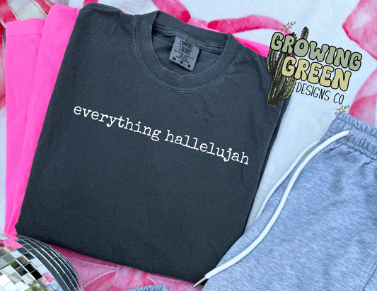 everything Hallelujah